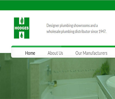 Hodges Supply - Web Design